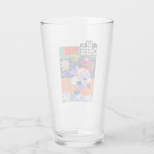 Trinkglas Glas (Rückseite)