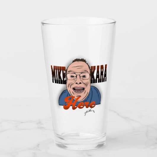 Trinkglas Glas (Vorderseite)