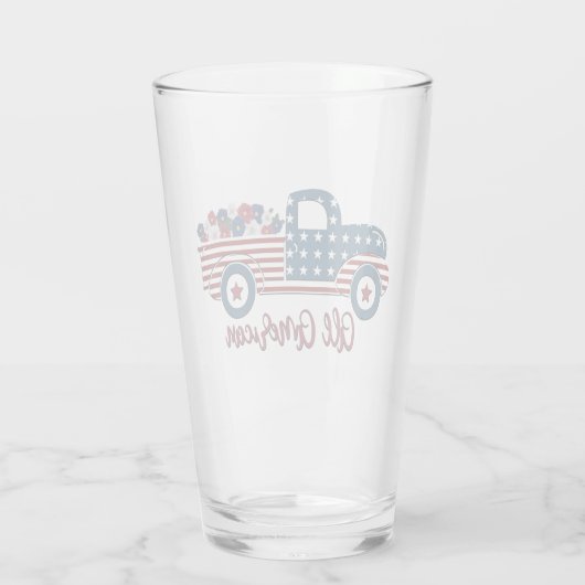 Trinkglas Glas (Rückseite)