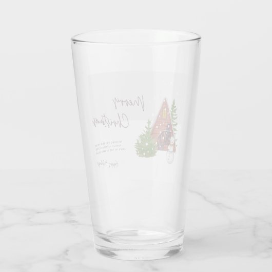 Trinkglas Glas (Rückseite)