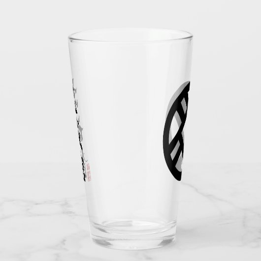 Trinkglas Glas (Rechts)