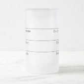 Trinkglas Martins Luthers Mattglas Bierglas (Mittel)