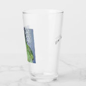 Trinkglas mit blauer Krone Conure Glas (Links)