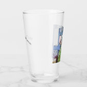 Trinkglas mit blauer Krone Conure Glas (Rechts)