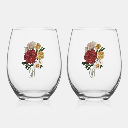 Trinkglas Weinglas Ohne Stiel (Vorderseite)