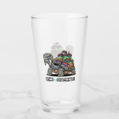Trinkglas 'Zuhause ist überall' Glas (Rückseite)