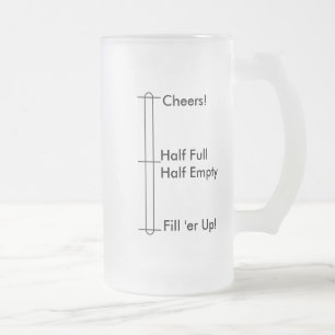 Trinkgläser. Klare Glasbier-Tassen Mattglas Bierglas