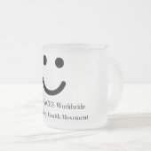 Trinkgläser Mattglastasse (VorderseiteRechts)