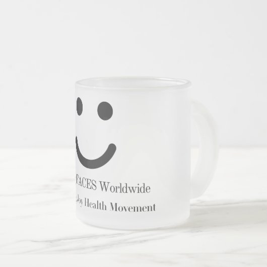 Trinkgläser Mattglastasse (VorderseiteRechts)