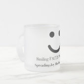 Trinkgläser Mattglastasse (Vorderseite Links)