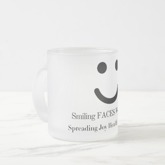 Trinkgläser Mattglastasse (Vorderseite Links)