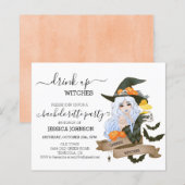 Trinkhexen Bachelorette Haushalt Halloween (Vorne/Hinten)