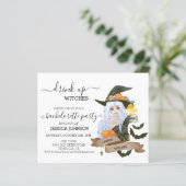 Trinkhexen Bachelorette Haushalt Halloween (Stehend Vorderseite)