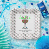 Trinkhexen Halloween Bachelorette Pappteller (Party)