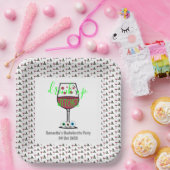 Trinkhexen Halloween Bachelorette Pappteller (Party)