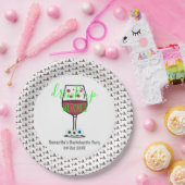 Trinkhexen Halloween Bachelorette Pappteller (Party)