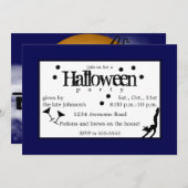 Trinkhexen Halloween Einladung (Vorne/Hinten)