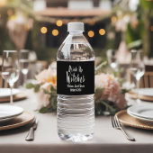 Trinkhexen Wasser Flasche Getränke Etikett Set