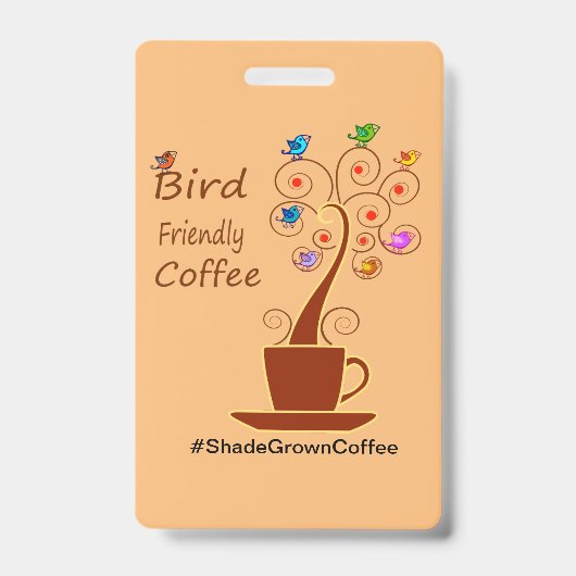 Trinkkaffee - Rettend Vögel Ausweis (Front)