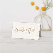 Trinkkarten für Hochzeitstundenausstellungen Bar-Z Treuekarte (Vorderseite)