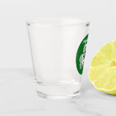 Trinkkrustenbrille Schnapsglas (Links)