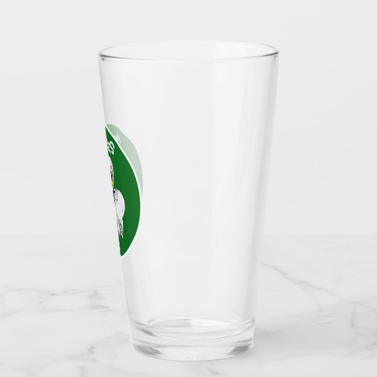 Trinkkrustenpint Glas (Links)