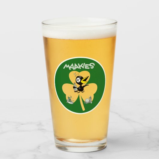 Trinkkrustenpint Glas (Vorne (Gefüllt))