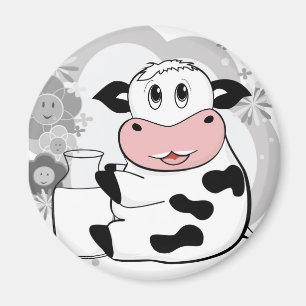 Trinkmilch der Kuh Magnet
