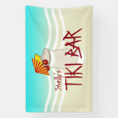 Trinkname Tiki Bar Banner (Vertikal)