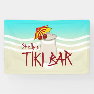 Trinkname Tiki Bar Banner