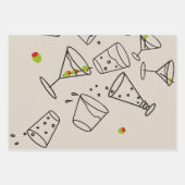 Trinkpapier Geschenkpapier Set (Vorderseite 3)