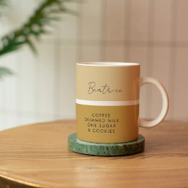 Trinkpräferenz Moderner Name Klassik Kaffeetasse