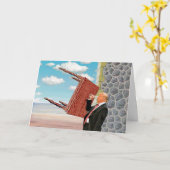 Trinkproblem Geburtstagskarte Karte (Gelbe Blume)