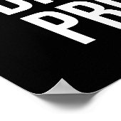 Trinkproblem - lustiges Boba, Blasen-Tee Poster (Ecke)