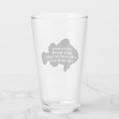 Trinkquotes Glasbier-Tasse Glas (Rückseite)