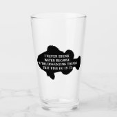 Trinkquotes Glasbier-Tasse Glas (Vorderseite)