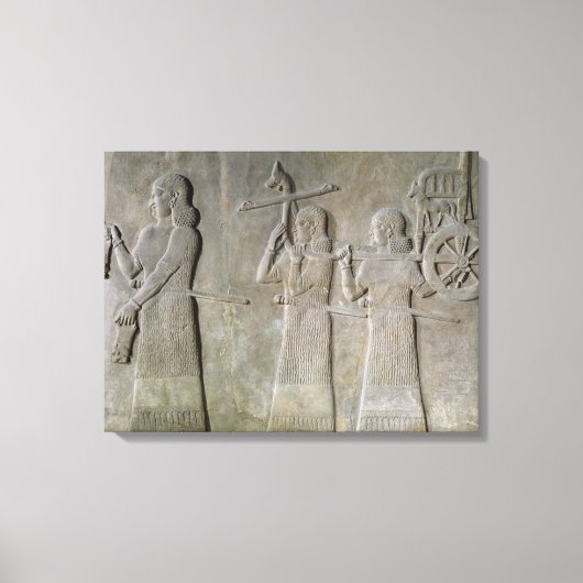 Trinkschiffe und der Königwagen Leinwanddruck (Vorderseite)