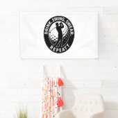 Trinkschwingen Swear Wiederholung Golf Banner (Insitu)