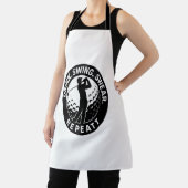 Trinkschwingen Swear Wiederholung Golf Schürze (InSitu)