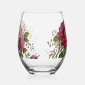 Trinkservice-Set Pink Rose Elegance Weinglas Ohne Stiel (Links)