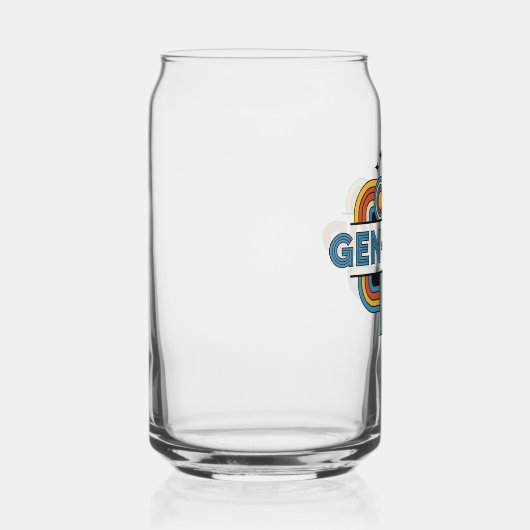 Trinkset Dose Glas (Rechts)