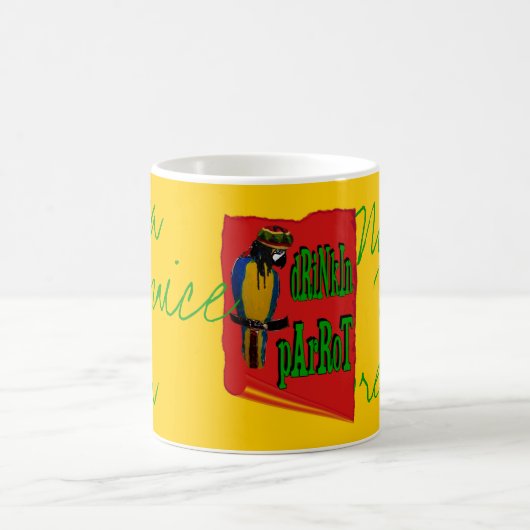 Trinksittich Kaffeetasse (Mittel)