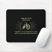 Trinkstadt-Mountainbike-Problem - Tahoe City Mousepad (Mit Mouse)