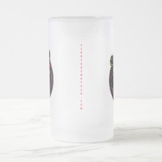 Trinkstein Mattglas Bierglas (Mittel)