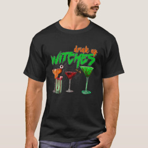 Trinkt auf Hexen Lustiges Trinken Passend zu Hallo T-Shirt