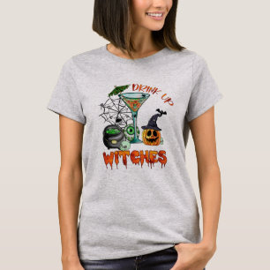 trinkt Hexen für Halloween auf Zaubertrank-Magie T-Shirt