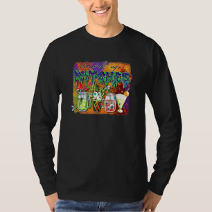 Trinkt Hexenwein Party Halloween Trinken T-Shirt