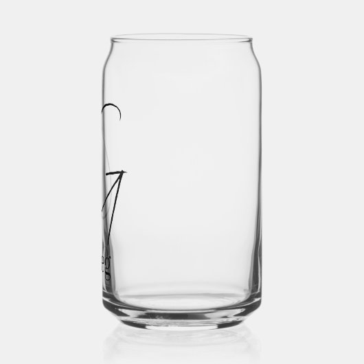 Trinkwaren-Set Buchstabe G Glas (Links)