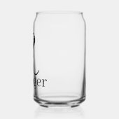 Trinkwaren-Set Buchstabe R Glas (Links)