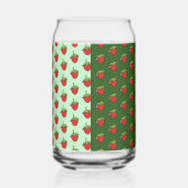 Trinkwaren-Set Hunter Green Light Strawberry Dosenglas (Rückseite)